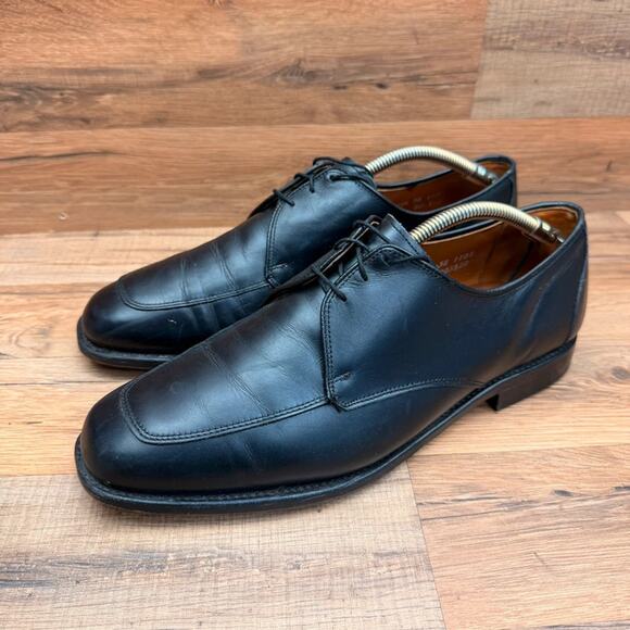 Allen Edmonds Burton Mens size 10.5 Black Derby oxfords shoes main image 5